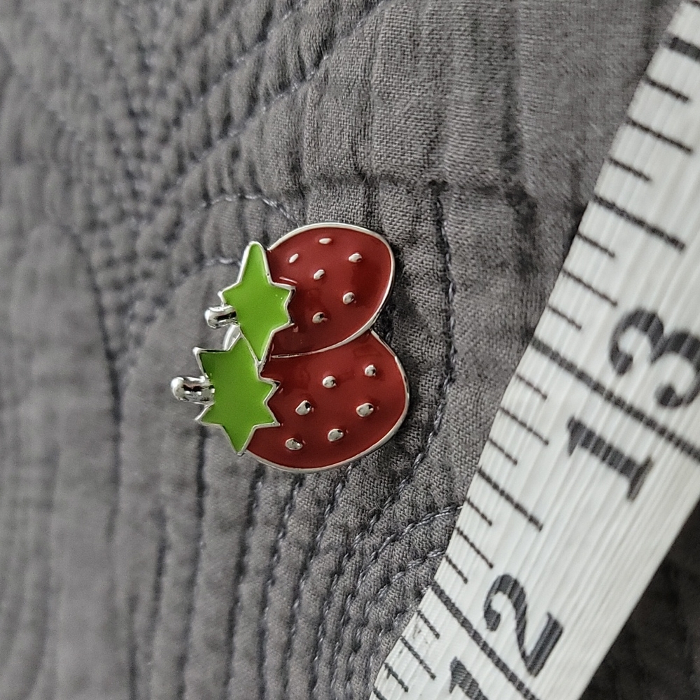 Strawberry Enamel Pin